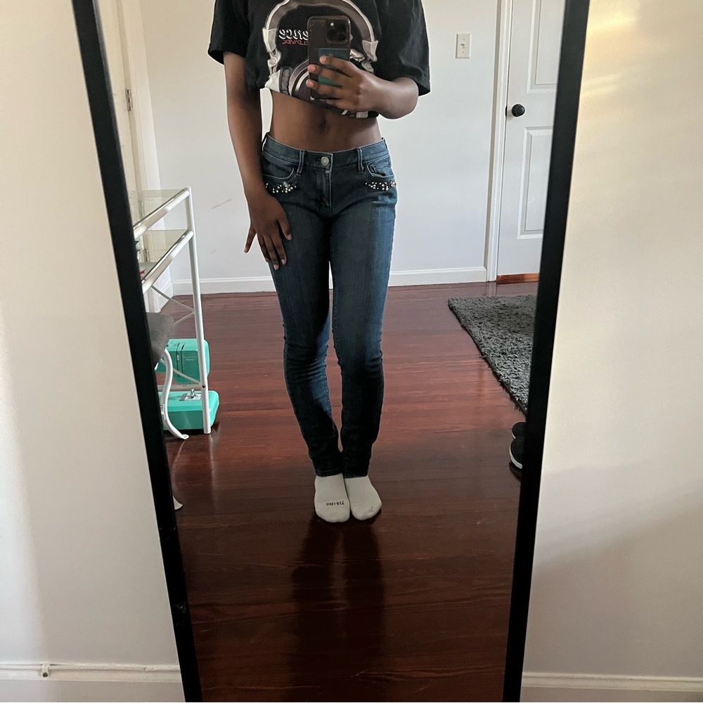 Low Rise Skinny Jeans